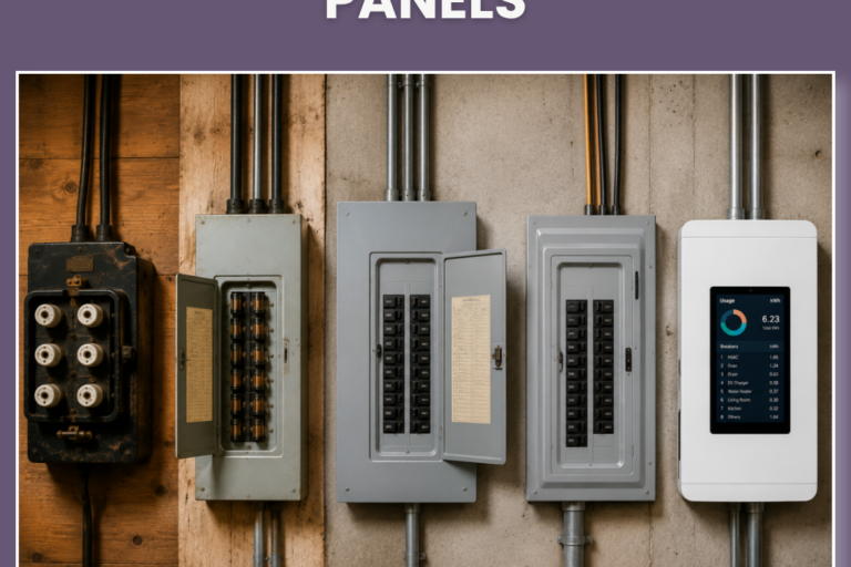 The History of Electrical Panels: From fuse box to smart panels