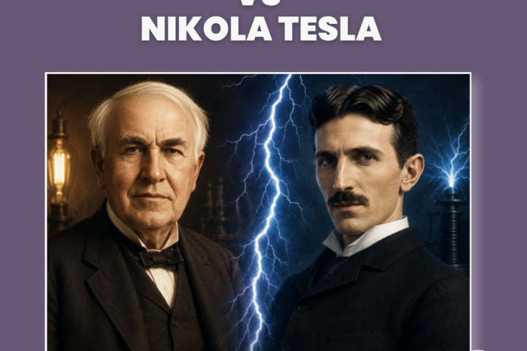 Thomas Edison vs Nikola Tesla