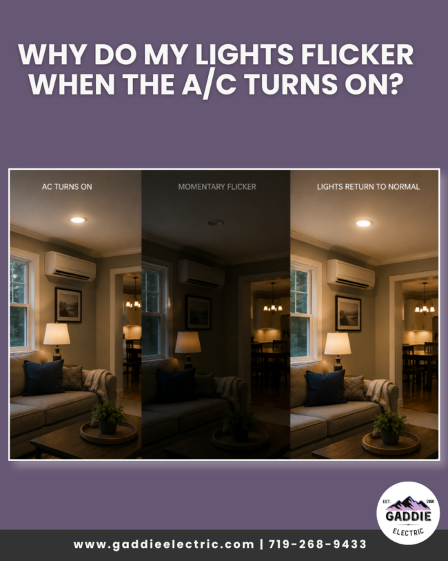 Why Do My Lights Flicker When the A/C Turns On?