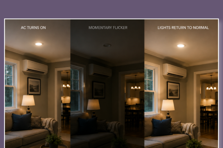 Why Do My Lights Flicker When the A/C Turns On?